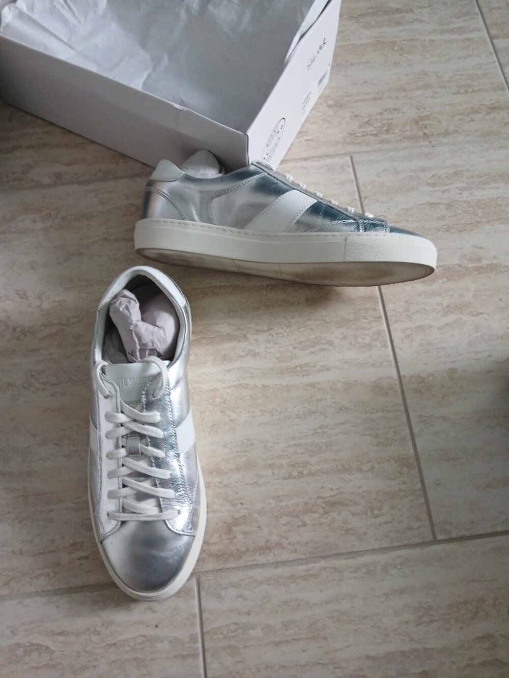 Steve Madden Hirsch Silver Size 11